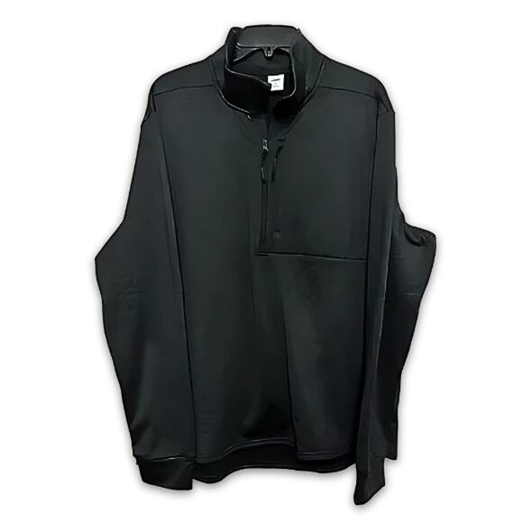 Amazon Essentials Pullover Top 1/4 Zip Neckline Long Sleeve Gray Men’s US XL NWT - Picture 1 of 8